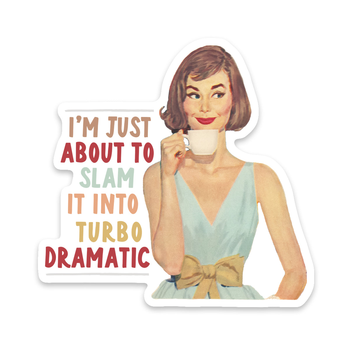 Turbo Dramatic Sticker Scenic Route Design Co