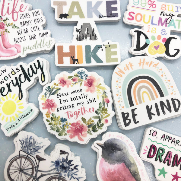 Take A Hike Sticker