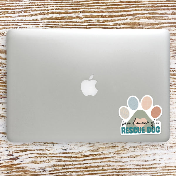 Rescue Dog Sticker