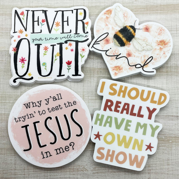 Test Jesus Sticker