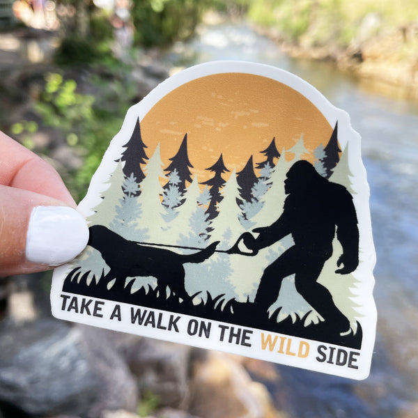 Take A Walk On The Wild Side Sticker