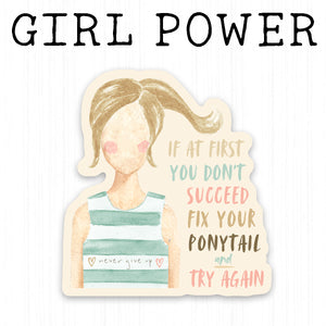 Girl Power Stickers