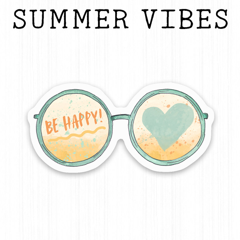 Summer Vibes Stickers