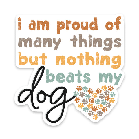 Proud Dog Sticker