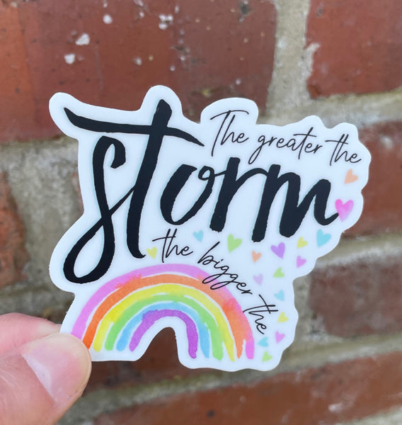 Storm Sticker