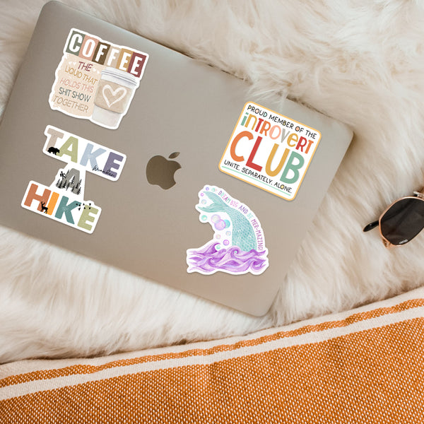 Proud Member of the Introvert Club Sticker