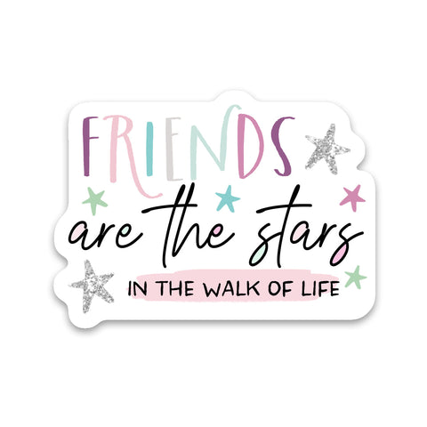 Friends Are The Stars Sticker