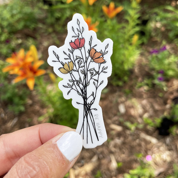 Wildflower Bunch Sticker