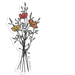 Wildflower Bunch Sticker