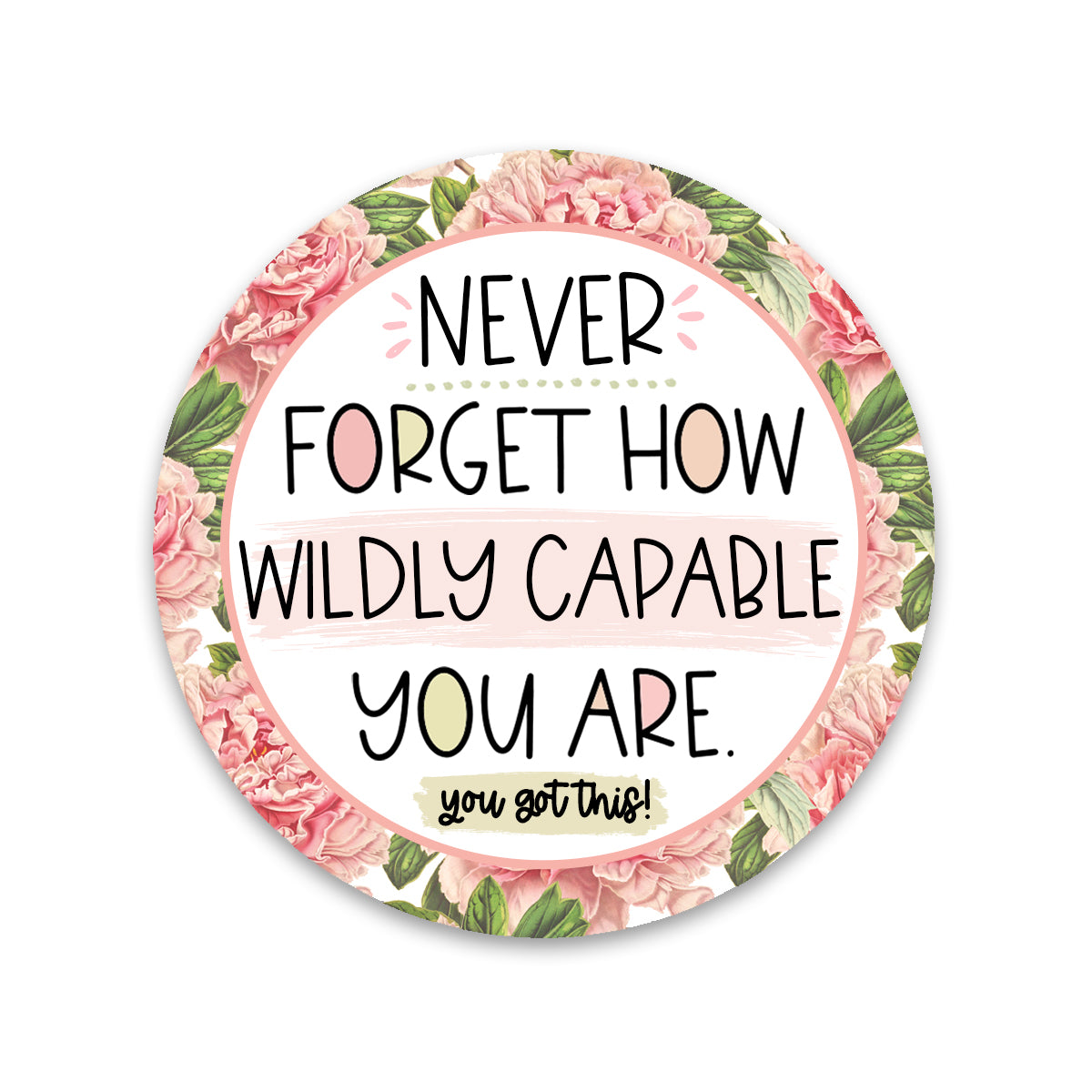 Wildly Capable Sticker