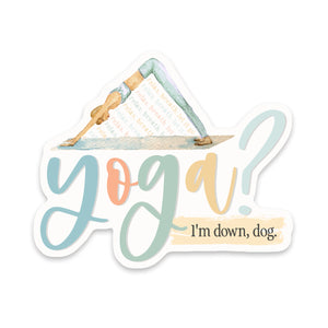 Yoga Sticker